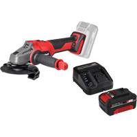 Meuleuse dangle professionnelle sans fil avec batterie 4 Ah PXC et ensemble chargeur de d&eacute;part, Roue de 5", 18 V FMT Sales Ltd