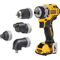 Ensemble perceuse/visseuse sans fil et sans balai XTREME 5-en-1, Lithium-ion, 12 V, Mandrin 3/8" FMT Sales Ltd
