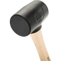 Maillet en caoutchouc, 16 oz, Prise en Bois, 13" lo FMT Sales Ltd