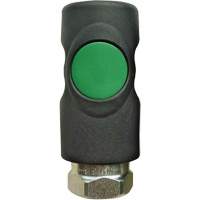 Raccord rapide TOPQUIK S1 Ultraflo 7,8 mm, Composite en polyester/Acier inoxydable, 1/4", NPT femelle, 174 PSI FMT Sales Ltd