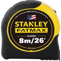 FATMAX&reg; Tape Measure, 1-1/4" x 26'/8 m, Imperial & Metric Graduations FMT Sales Ltd