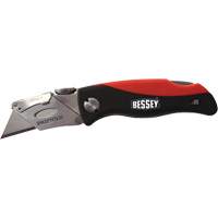 Couteau utilitaire pliant, 2-3/8" lame, poign&eacute;e en Plastique/Coussin&eacute;e FMT Sales Ltd
