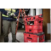 Bac distributeur de fils XL PACKOUT, 15-3/4" x 18-5/8" x 15", Noir/Rouge FMT Sales Ltd