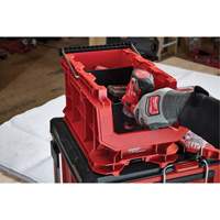 Bac compact PACKOUT, 15-1/2" x 9-1/2" x 8-3/4", Noir/Rouge FMT Sales Ltd
