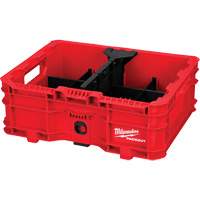 Bac &agrave; profil bas PACKOUT, 15" x 18-5/8" x 6-5/8", Noir/Rouge FMT Sales Ltd