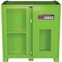 Armoire de rangement d'&eacute;PI sur place, Acier, Vert lime haute visibilit&eacute; FMT Sales Ltd