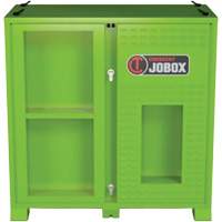 Armoire ventil&eacute;e pour le rangement d'&eacute;PI sur place, Acier, Vert lime haute visibilit&eacute; FMT Sales Ltd