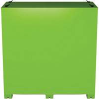 Armoire ventil&eacute;e pour le rangement d'&eacute;PI sur place, Acier, Vert lime haute visibilit&eacute; FMT Sales Ltd