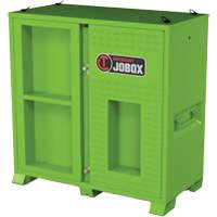 Armoire ventil&eacute;e pour le rangement d'&eacute;PI sur place, Acier, Vert lime haute visibilit&eacute; FMT Sales Ltd