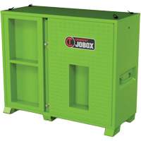 Armoire de rangement d'&eacute;PI sur place, Acier, Vert lime haute visibilit&eacute; FMT Sales Ltd