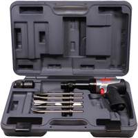 Heavy-Duty Air Hammer with Chisels, 21.8 CFM, 1/4" NPT, 2600 BPM, 3/4" x 3-3/4" (0.0mm x 0.0mm) FMT Sales Ltd