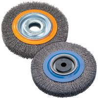 Brosse rotative, 8" dia., Fils 0,118", Arbre 1-1/4" FMT Sales Ltd