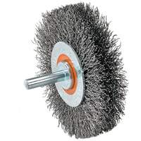 Mounted Crimped Wire Wheel, 2" Dia., 0.0118" Fill FMT Sales Ltd