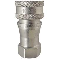 Hydraulic Quick Coupler - Steel Manual Coupler, Brass/Stainless Steel FMT Sales Ltd