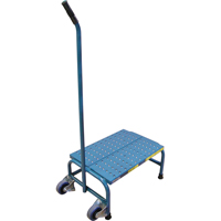Tilt-N-Roll Step Stands, 1 Step(s), 16" L x 29" W x 12" H, 300 lbs. Capacity FMT Sales Ltd