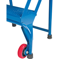 &eacute;chelle pliante portative, 4 marches, Perfor&eacute;, Hauteur 40" FMT Sales Ltd