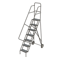 &eacute;chelles roulantes, 7 marches, Stri&eacute;, Hauteur 70" FMT Sales Ltd