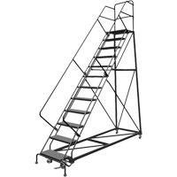 &eacute;chelles en angle de s&eacute;curit&eacute;, 12 marches, Perfor&eacute;, Inclinaison 50°, Hauteur 120" FMT Sales Ltd