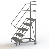 &eacute;chelles en angle de s&eacute;curit&eacute;, 5 marches, Stri&eacute;, Inclinaison 50°, Hauteur 50" FMT Sales Ltd