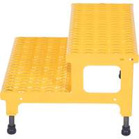 Adjustable Step-Mate Stand, 2 Step(s), 23-13/16" W x 22-7/8" L x 15-1/4" H, 500 lbs. Capacity FMT Sales Ltd