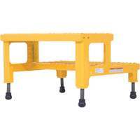 Adjustable Step-Mate Stand, 2 Step(s), 23-13/16" W x 22-7/8" L x 15-1/4" H, 500 lbs. Capacity FMT Sales Ltd