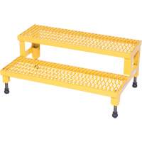 Adjustable Step-Mate Stand, 2 Step(s), 36-3/16" W x 22-7/8" L x 15-1/4" H, 500 lbs. Capacity FMT Sales Ltd