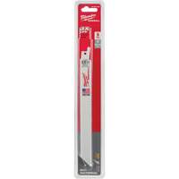 Sawzall&reg; Reciprocating Saw Blade, Bi-Metal, 10-14 TPI, 8" L x 5/8" W FMT Sales Ltd