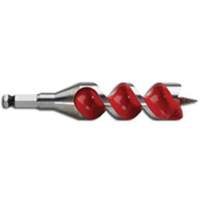 Longue m&egrave;che h&eacute;licoidale pour perceuse, Diam&egrave;tre de 1-1/4, Cannelure 4", Tige 7/16" hexagonal FMT Sales Ltd