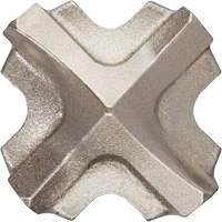 Foret &agrave; 4 cannelures pour perceuse &agrave; percussion MX4, 7/8", Tige SDS-Plus, Carbure FMT Sales Ltd