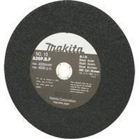 Meule abrasive pour scies &agrave; tronçonner et meuleuses dangle, 12" x 7/64", Arbre de 1", 4500 Tr/min FMT Sales Ltd