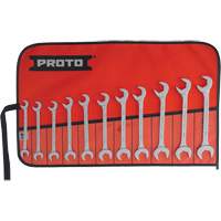 11-Piece Angled Open-End Wrench Set, Polished FMT Sales Ltd