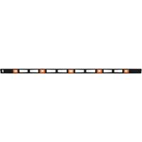 Top-Reading Level, I-Beam, 72" L, Aluminum, 5, Non-Magnetic FMT Sales Ltd