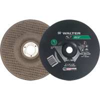 Aluminium Depressed Centre Grinding Wheels, 9" x 1/4", 7/8" Arbor, Type 27 FMT Sales Ltd
