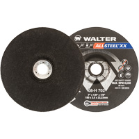 ALLSTEEL XX Depressed Centre Grinding Wheels, 7" x 1/8", 7/8" Arbor, Type 27 FMT Sales Ltd