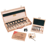 Super Forstner Bit Kits in a Wooden Box, 7 Pieces, Steel FMT Sales Ltd