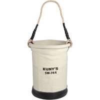 Heavy-Duty Buckets, 11" L x 11" W x 16" H, Canvas, Beige FMT Sales Ltd