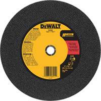 General Purpose Metal Cutting Chop Saw Wheel, 14" x 7/64", 1" Arbor, Type 1, Aluminum Oxide, 4300 RPM FMT Sales Ltd