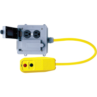 GFCI Quad Outlet Boxes, 120 V, 15 A, 6' Cord FMT Sales Ltd