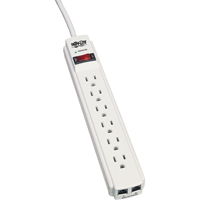 Protect-It Surge Suppressors, 6 Outlets, 720 J, 1800 W, 4' Cord FMT Sales Ltd