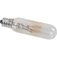 BULB INCAN. T6 CLEAR CAN;DELABRA 15W 145V 1/PACK FMT Sales Ltd