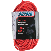 Cordon rallonge en vinyle, Ext&eacute;rieur, SJTW, AWG 14/3, 13 A, 3 prise(s), 100' FMT Sales Ltd