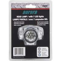 Lampe frontale, DEL, 28 lumens, 20 hres de fonctionnement, piles AAA FMT Sales Ltd