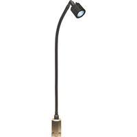 Lampe &agrave; col-de-cygne &agrave; flux &eacute;lev&eacute; de la s&eacute;rie LS, 5 W, DEL, Col 27", Noir FMT Sales Ltd