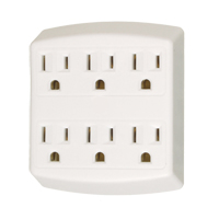 Adaptors, 6 Outlet(s), 15 Amps, 1875 W, 125 FMT Sales Ltd