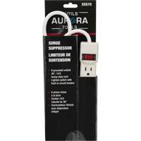 Surge Suppressor, 6 Outlets, 200 J, 1875 W, 3' Cord FMT Sales Ltd