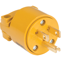 PVC Grounding Plug, Plastic, 15 A, 125 V FMT Sales Ltd