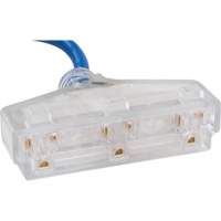 TPE-Rubber Extension Cord with Light Indicator, All-Weather, SJEOW, 14/3 AWG, 15 A, 3 Outlet(s), 25' FMT Sales Ltd
