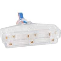 TPE-Rubber Extension Cord with Light Indicator, All-Weather, SJEOW, 12/3 AWG, 15 A, 3 Outlet(s), 25' FMT Sales Ltd