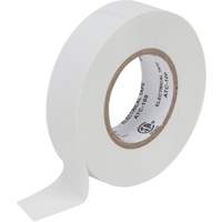 Electrical Tape, 19 mm (3/4") x 18 M (60'), White, 7 mils FMT Sales Ltd