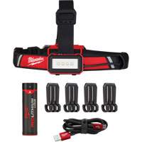 Low-Profile USB Headlamp, LED, 600 Lumens, 2 Hrs. Run Time, Rechargeable Batteries FMT Sales Ltd